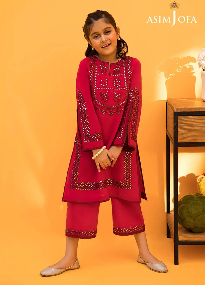 Asim Jofa Cambric Festive Pret 2 Piece Suit for Kids -  AJ23KDS AJKC-10