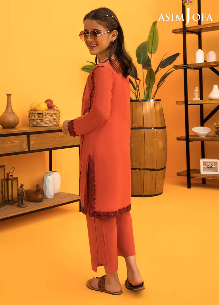 Asim Jofa Cambric Festive Pret 2 Piece Suit for Kids -  AJ23KDS AJKC-11