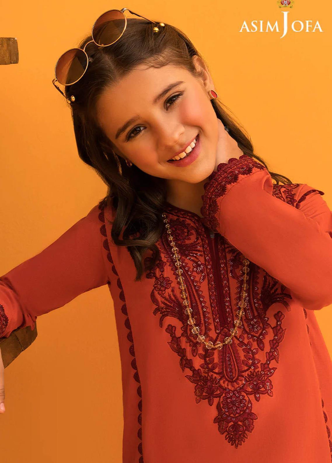 Asim Jofa Cambric Festive Pret 2 Piece Suit for Kids -  AJ23KDS AJKC-11