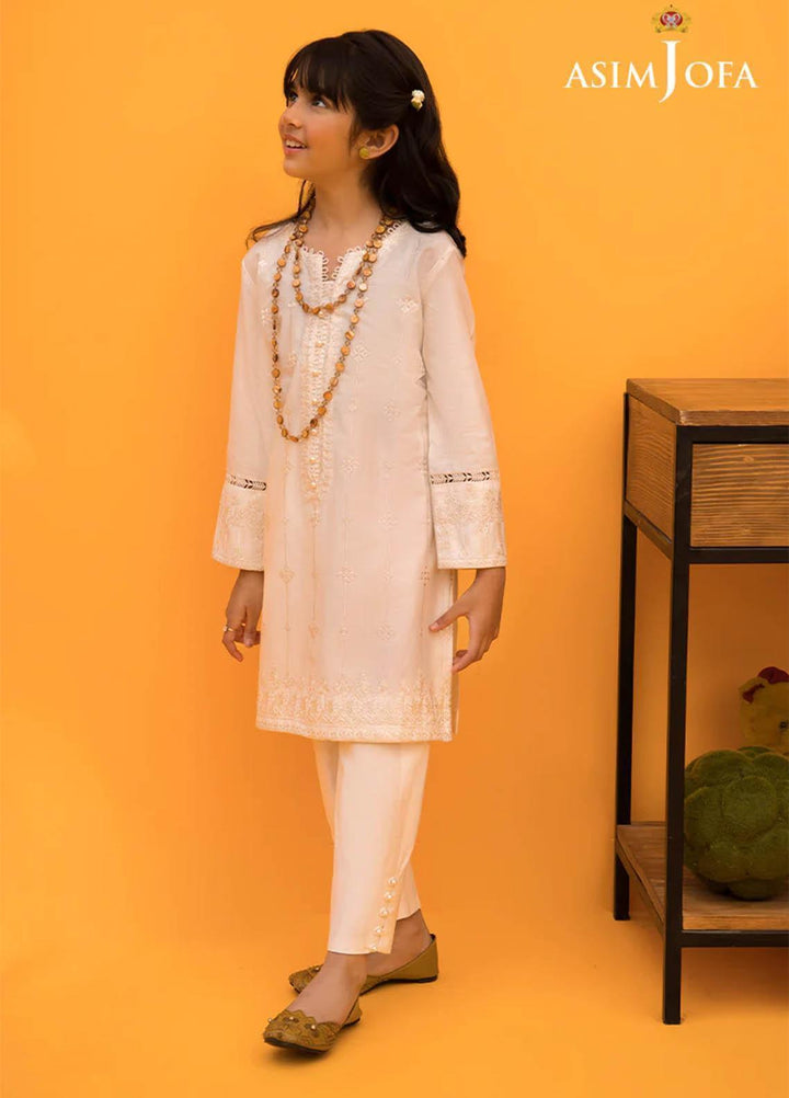 Asim Jofa Cambric Festive Pret 2 Piece Suit for Kids -  AJ23KDS AJKC-12
