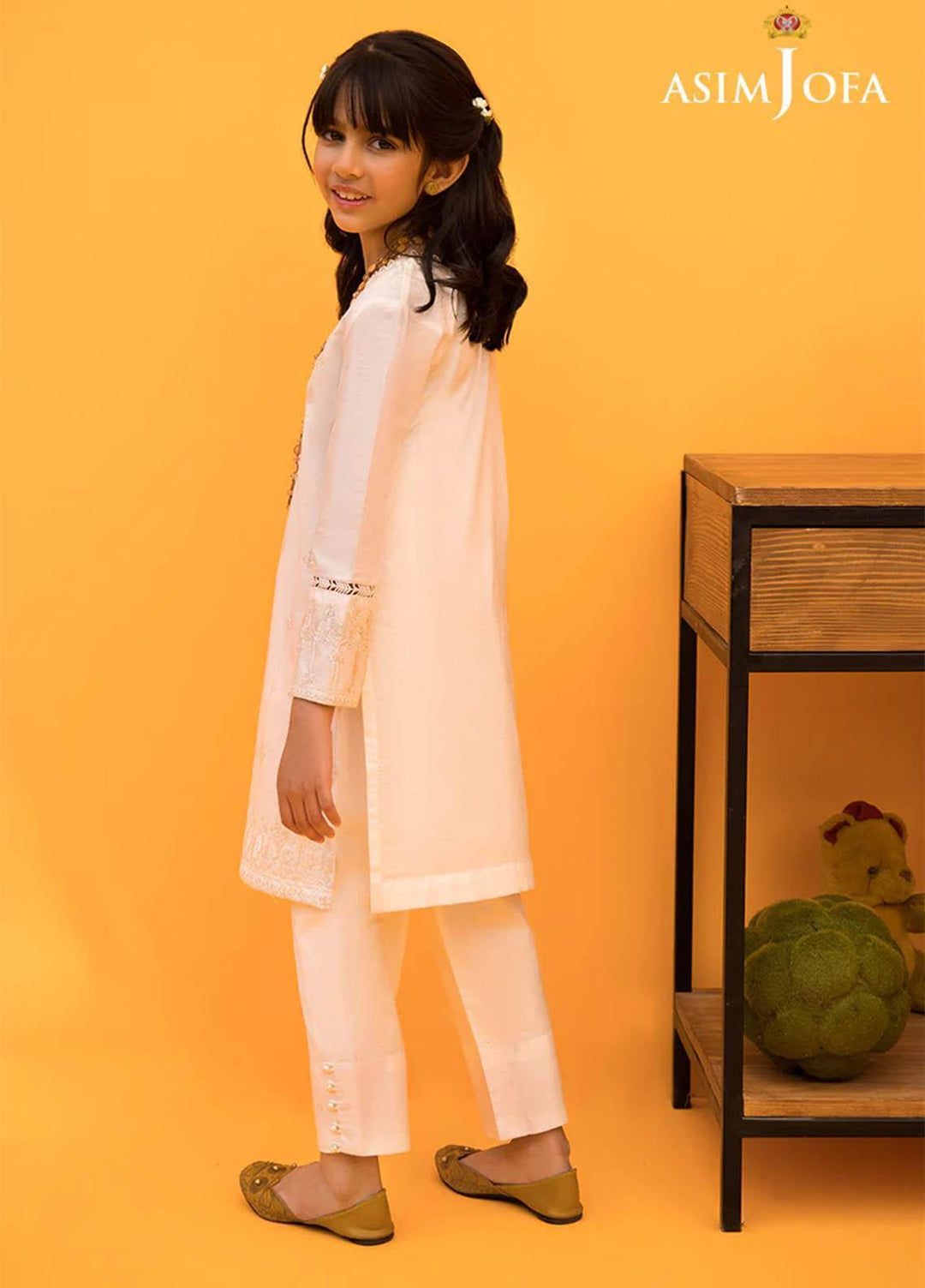 Asim Jofa Cambric Festive Pret 2 Piece Suit for Kids -  AJ23KDS AJKC-12