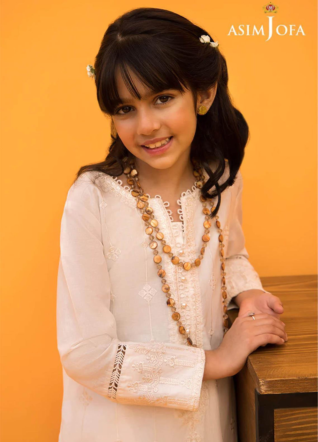 Asim Jofa Cambric Festive Pret 2 Piece Suit for Kids -  AJ23KDS AJKC-12