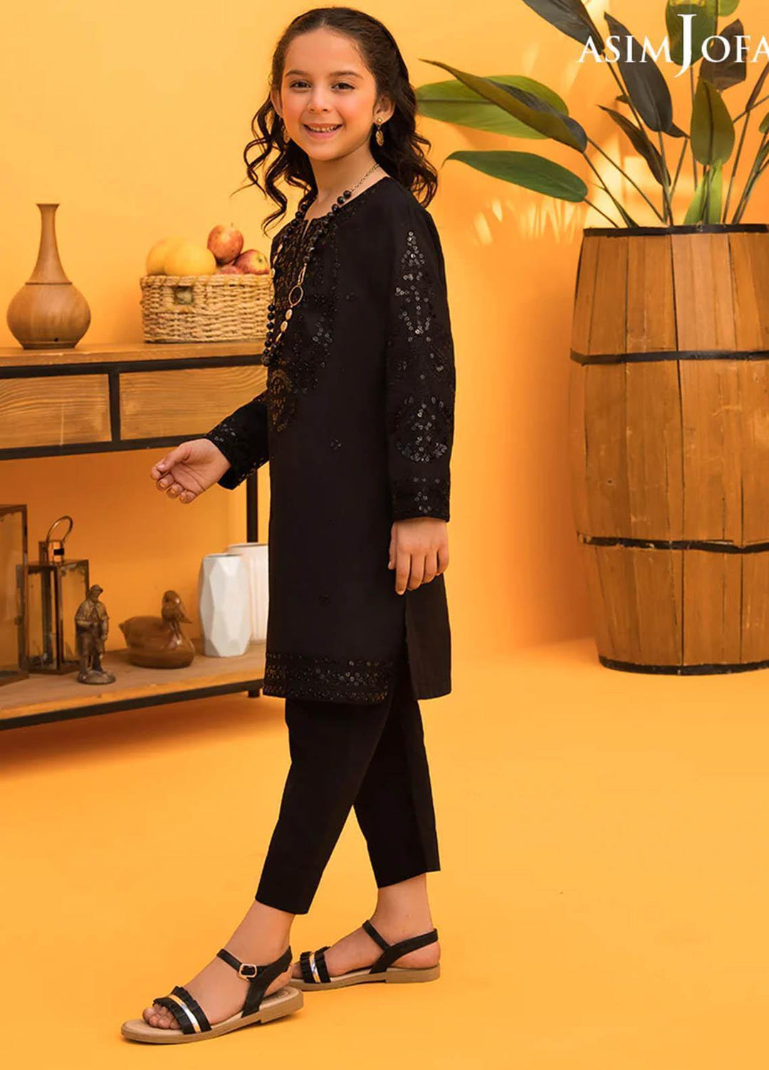 Asim Jofa Cambric Festive Pret 2 Piece Suit for Kids -  AJ23KDS AJKC-13