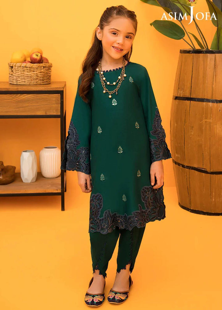 Asim Jofa Cambric Festive Pret 2 Piece Suit for Kids -  AJ23KDS AJKC-14
