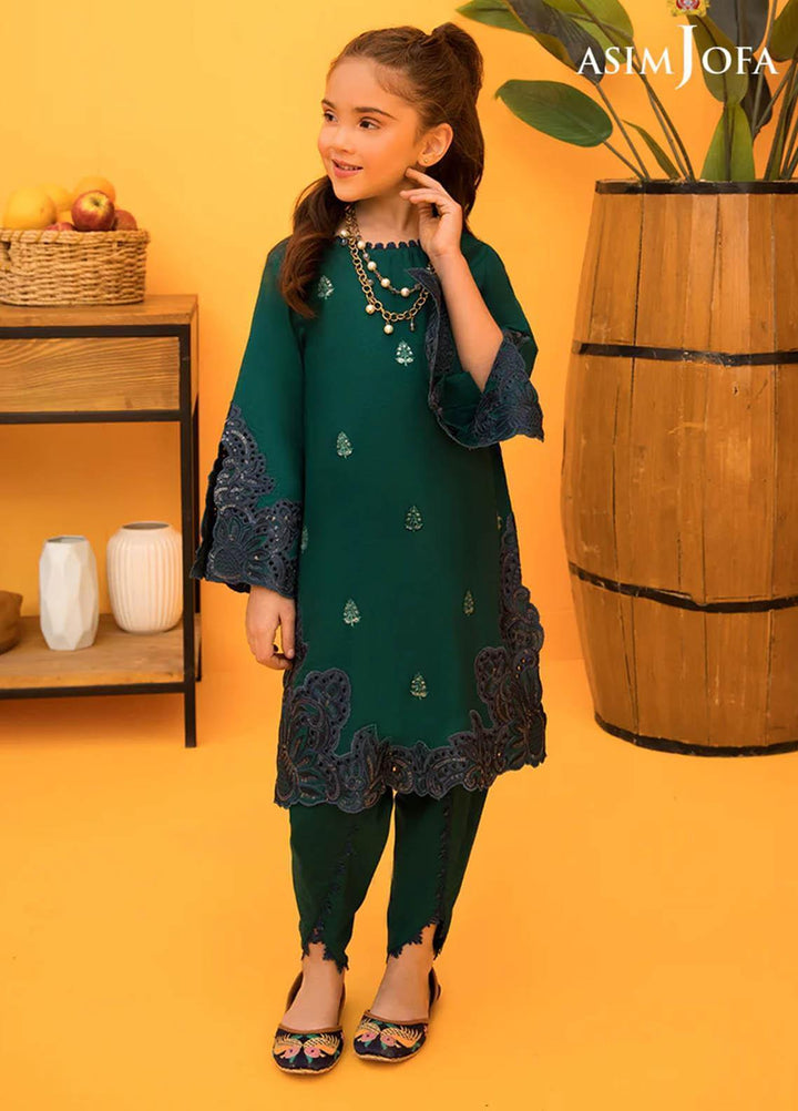 Asim Jofa Cambric Festive Pret 2 Piece Suit for Kids -  AJ23KDS AJKC-14