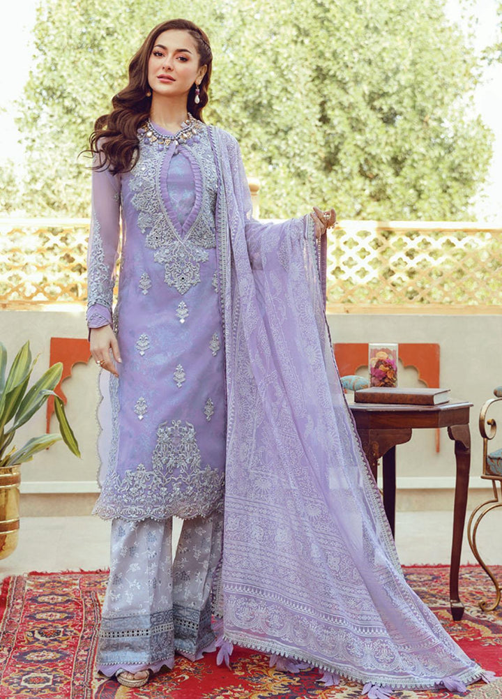 Rabt By Asim Jofa Embroidered Lawn Suits Unstitched 3 Piece AJ21RL 05 - Luxury Collection
