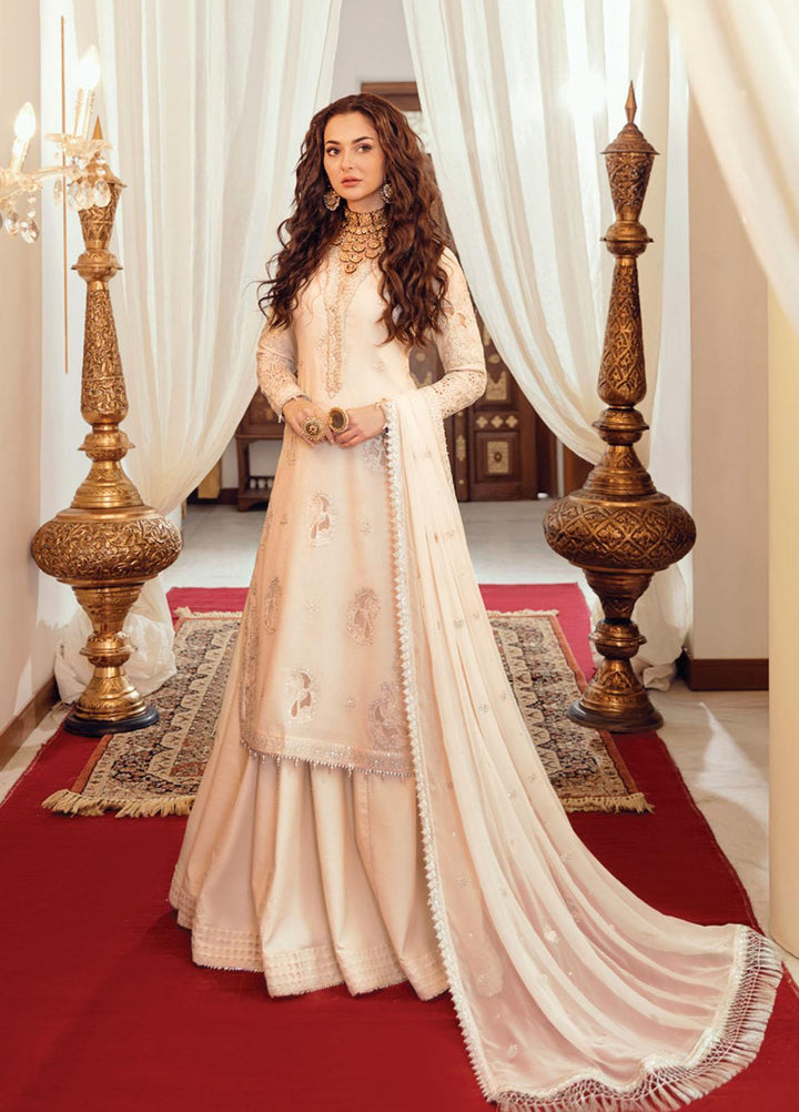 Rabt By Asim Jofa Embroidered Lawn Suits Unstitched 3 Piece AJ21RL 12 - Luxury Collection