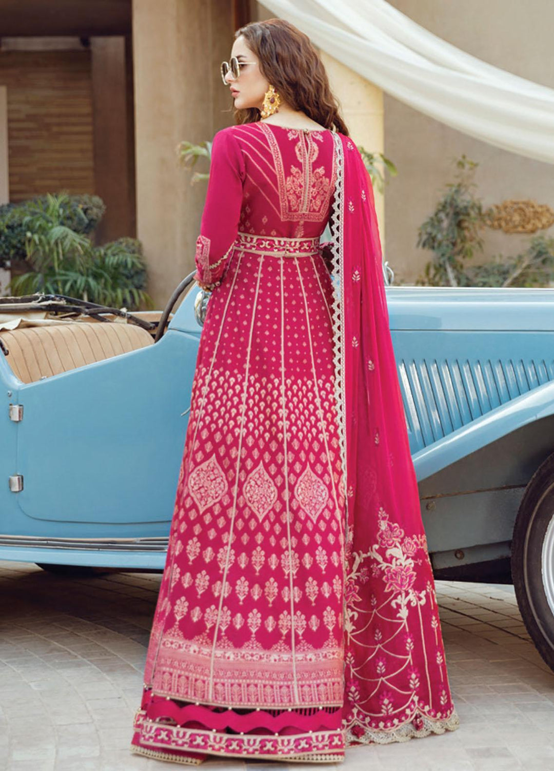 Rabt By Asim Jofa Embroidered Jacquard Suits Unstitched 3 Piece AJ21RL 20 - Luxury Collection