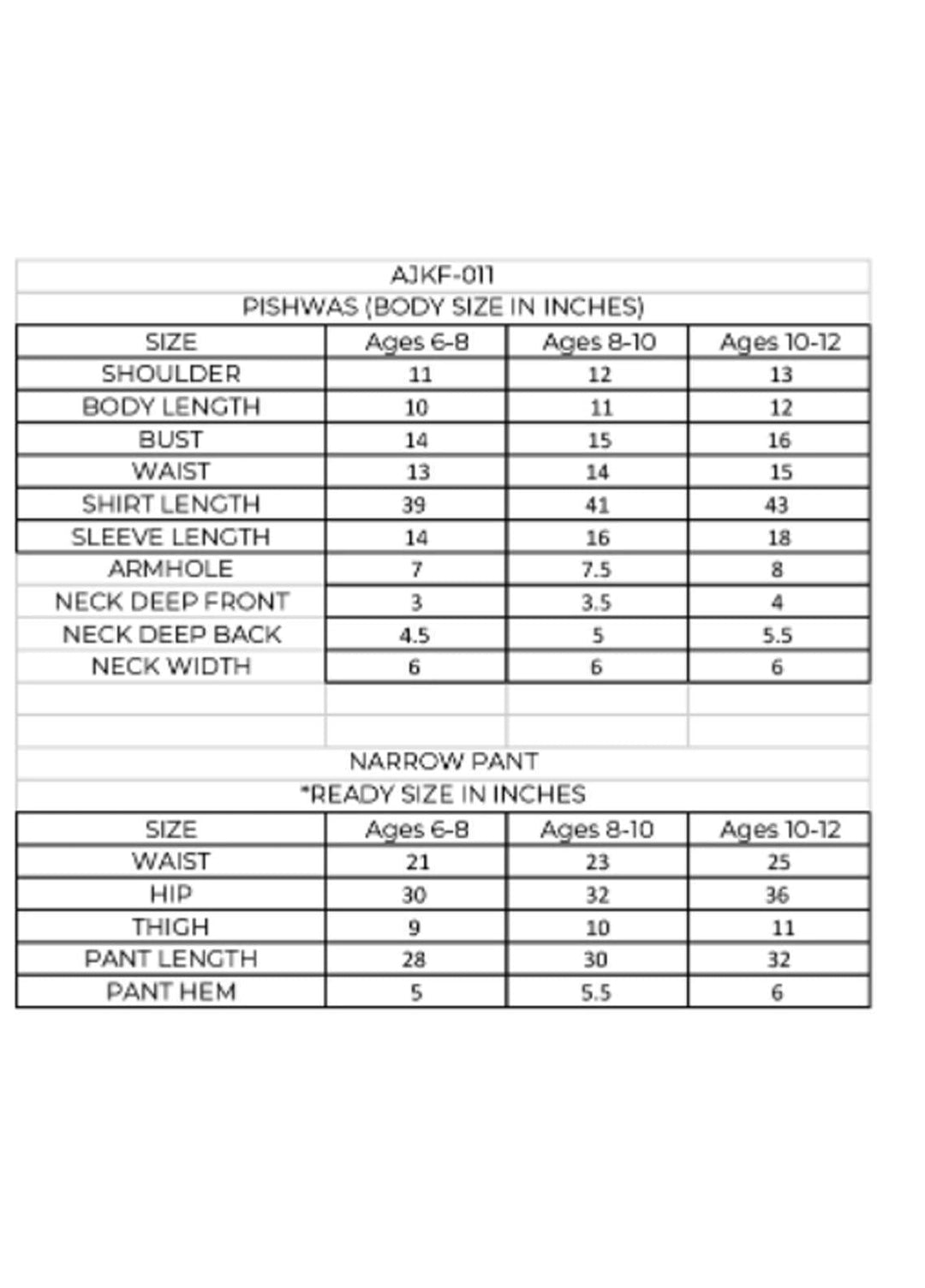 Asim Jofa Organza Fancy 3 Piece Suit for Girls -  AJ22KF AJKF-11