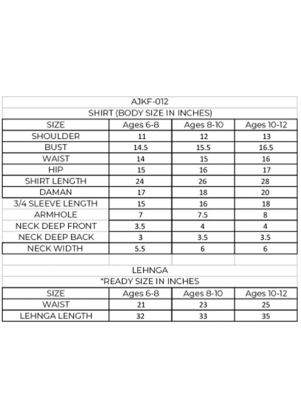 Asim Jofa Organza Fancy Girls 3 Piece Suit -  AJ22KF AJKF-12