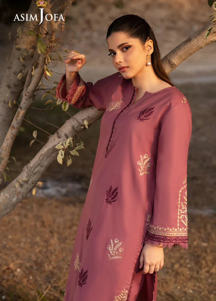 Asim Jofa Pret Embroidered Cambric 3 Piece Suit AJPB-85