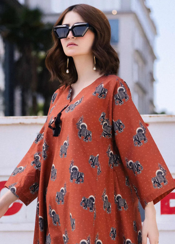 Asim Jofa Pret Printed Dobby 2 Piece Suit AJ24-E2 AJPB-32