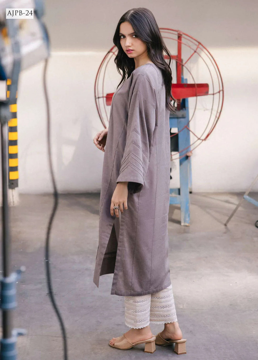 Asim Jofa Pret Embroidered Jacquard Kurti AJ24-E2 AJPB-24