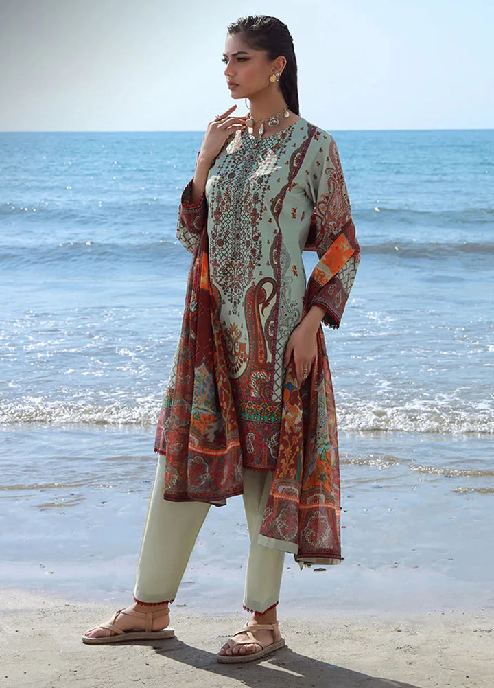 Asim Jofa Pret Printed Lawn 3 Piece Suit AJPB-170