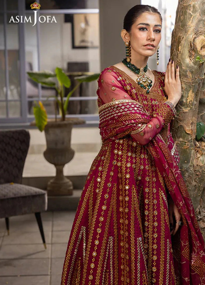 Asim Jofa Pret Embroidered Organza 3 Piece Suit AJJH-08