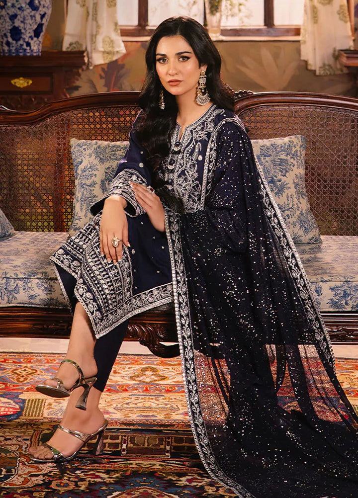 Afsanay Pret by Asim Jofa Embroidered Twisted Lawn 3 Piece Suit AJLP-10