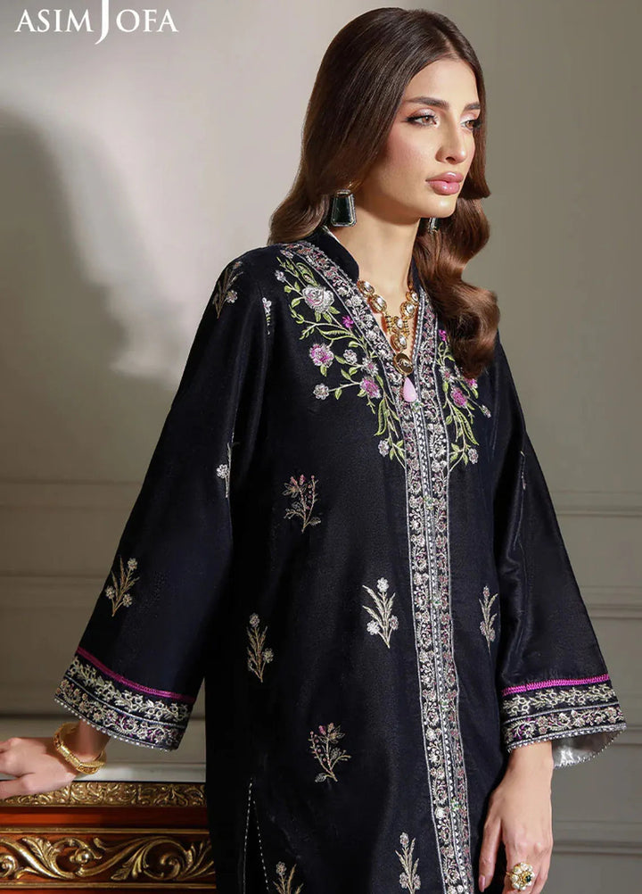 Asim Jofa Pret Embroidered Velvet 2 Piece Suit AJVG-11