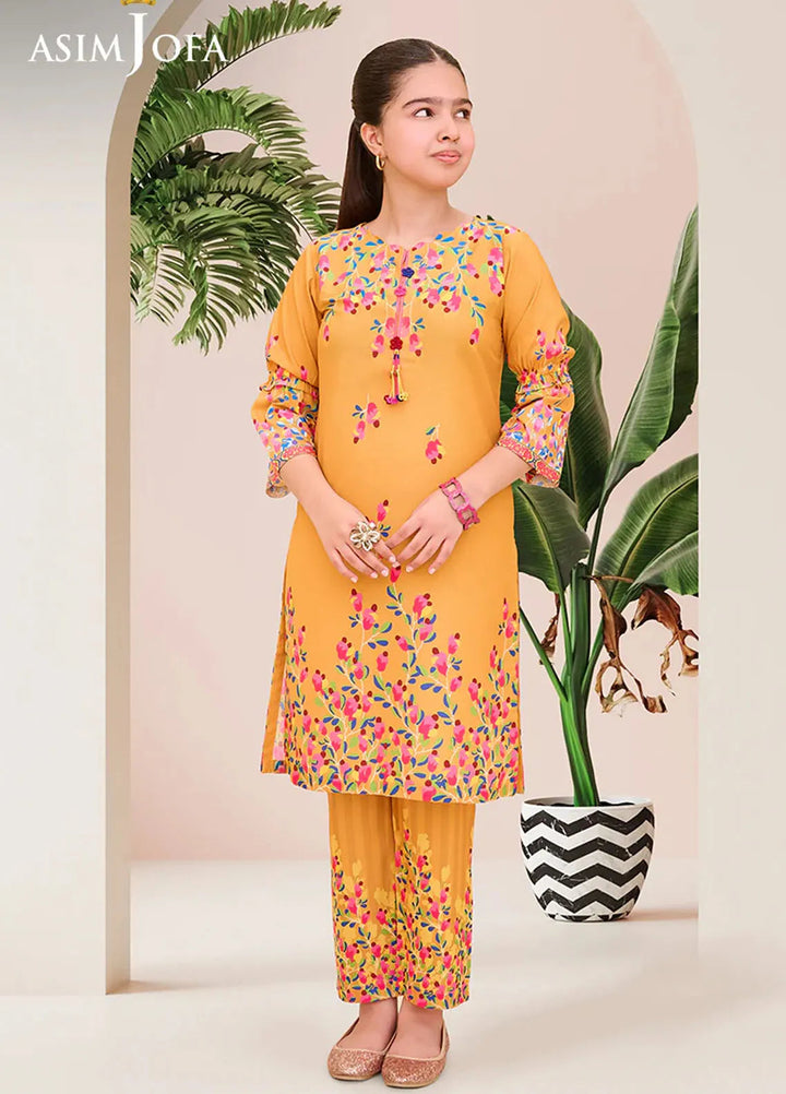 Asim Jofa Pret Printed Lawn 2 Piece Suit AJGLP-01