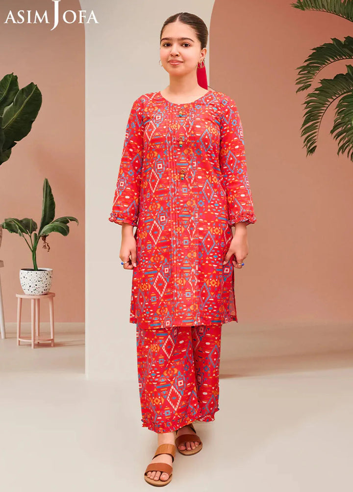 Asim Jofa Pret Printed Lawn 2 Piece Suit AJGLP-02