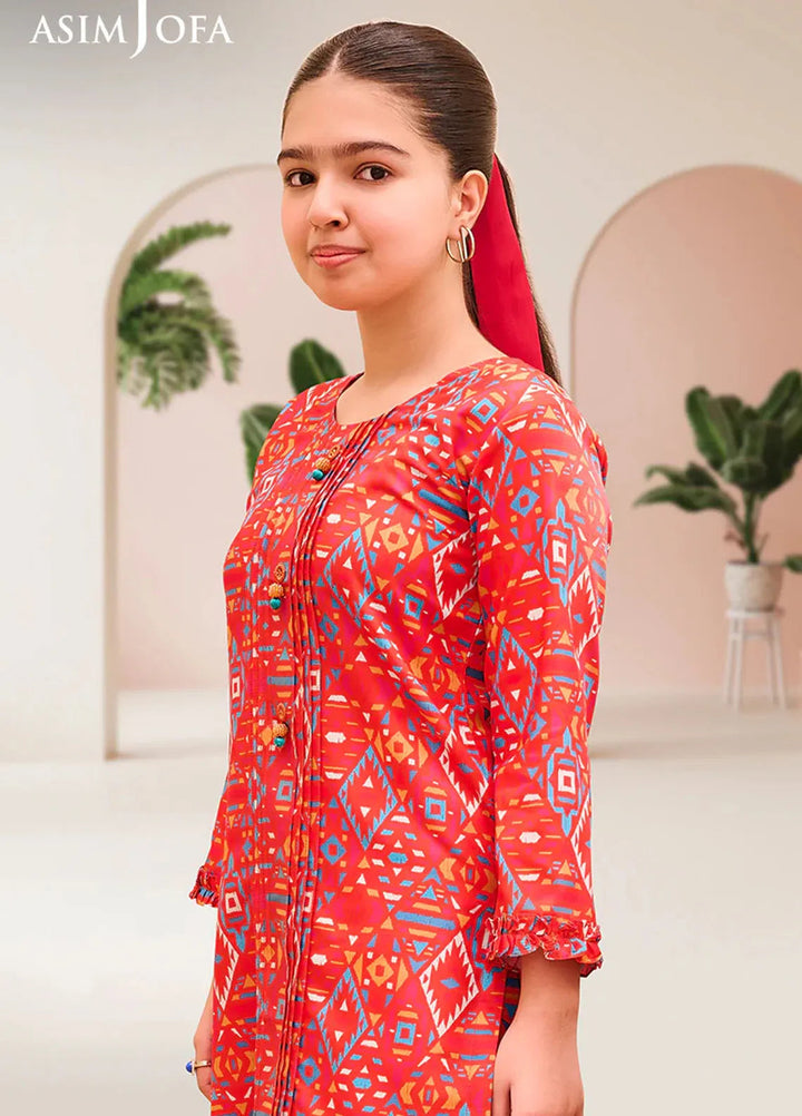 Asim Jofa Pret Printed Lawn 2 Piece Suit AJGLP-02