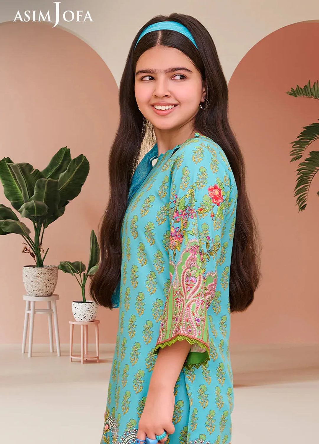 Asim Jofa Pret Printed Lawn 2 Piece Suit AJGLP-04