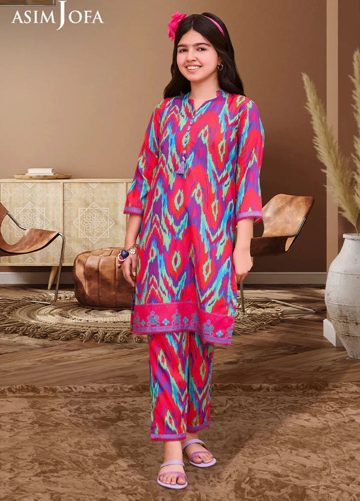 Asim Jofa Pret Printed Lawn 2 Piece Suit AJGLP-07