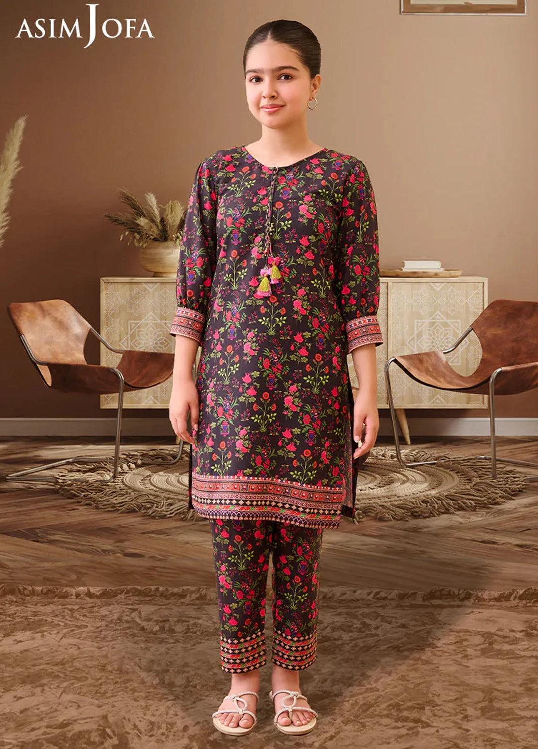 Asim Jofa Pret Printed Lawn 2 Piece Suit AJGLP-08