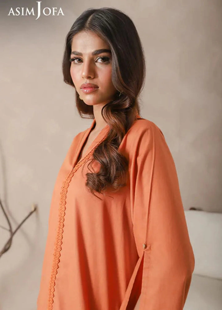 Asim Jofa Pret Solid Cambric 2 Piece Suit AJPB-75