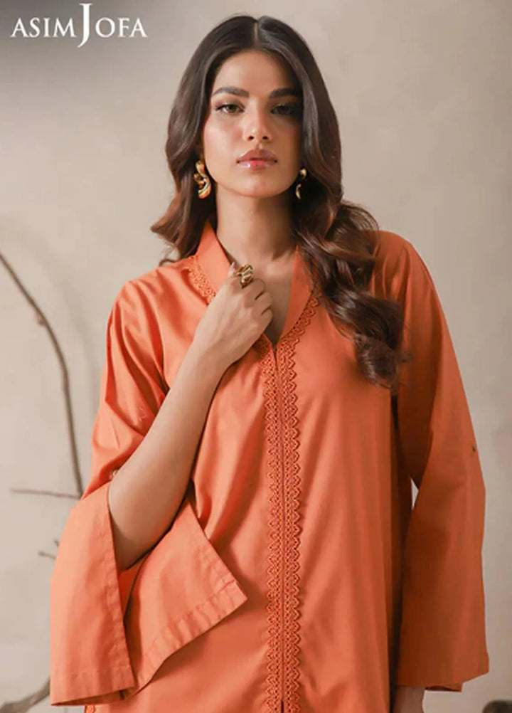 Asim Jofa Pret Solid Cambric 2 Piece Suit AJPB-75