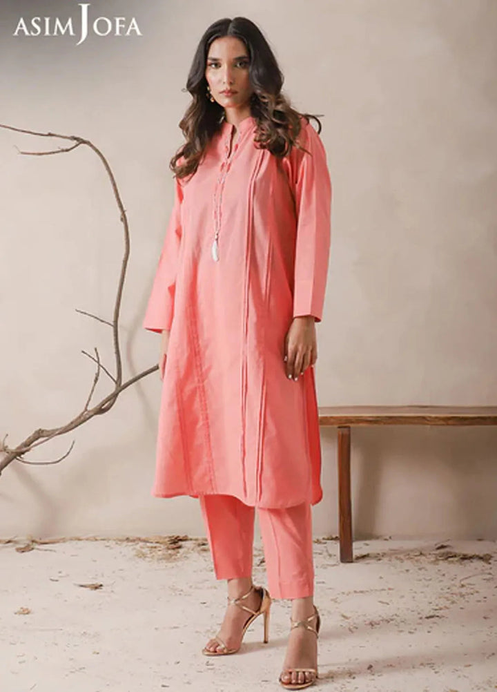 Asim Jofa Pret Solid Cambric 2 Piece Suit AJPB-76