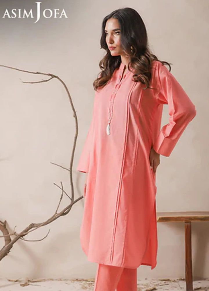 Asim Jofa Pret Solid Cambric 2 Piece Suit AJPB-76