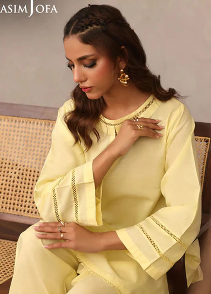 Asim Jofa Pret Solid Cambric 2 Piece Suit AJPB-79