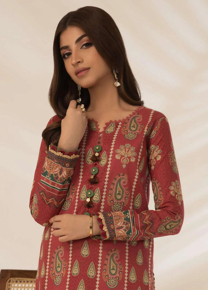 Asim Jofa Printed Cambric Kurti Unstitched AJ23BP AJBP-29 - Summer Collection