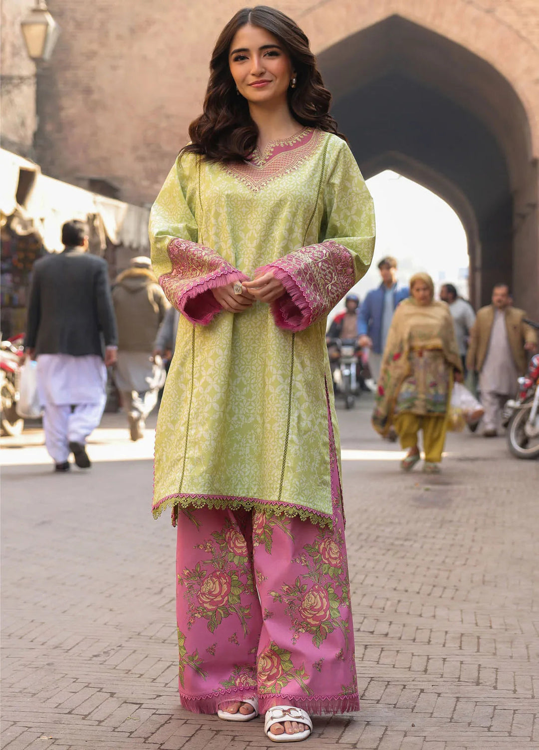 Asim Jofa Embroidered Lawn Suits Unstitched 2 Piece AJ25ES AJUBF-29 - Summer Collection