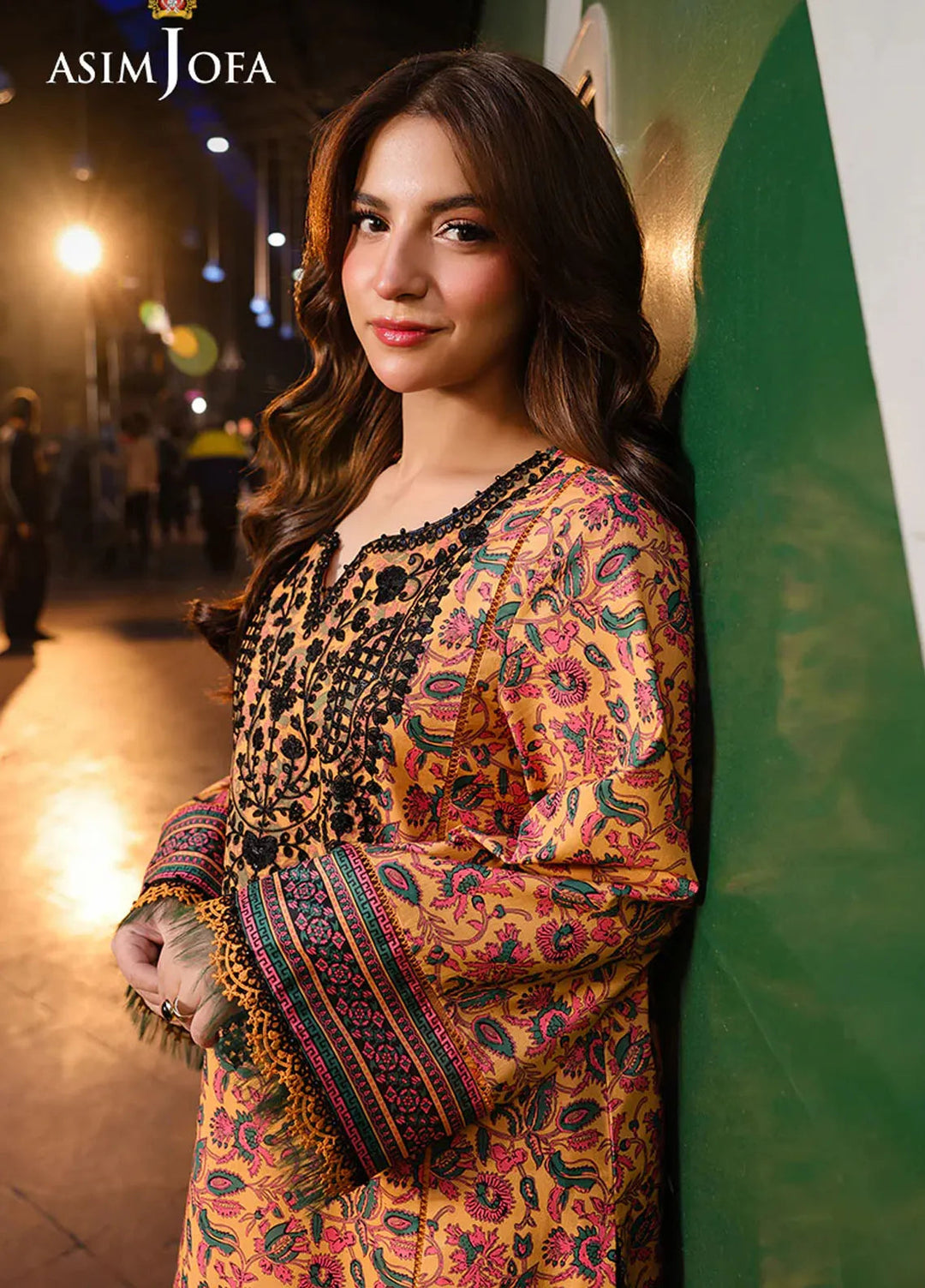 Asim Jofa Embroidered Lawn Suits Unstitched 2 Piece AJ25ES AJUBF-30 - Summer Collection