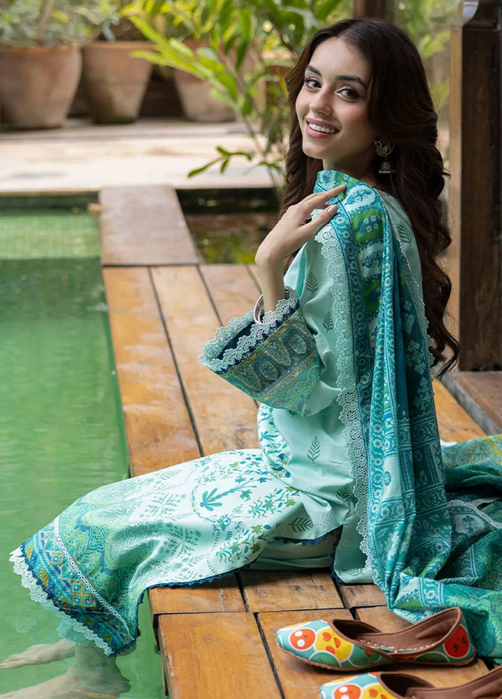 Asim Jofa Printed Lawn Suits Unstitched 3 Piece AJ24BP AJGB-03 - Summer Collection