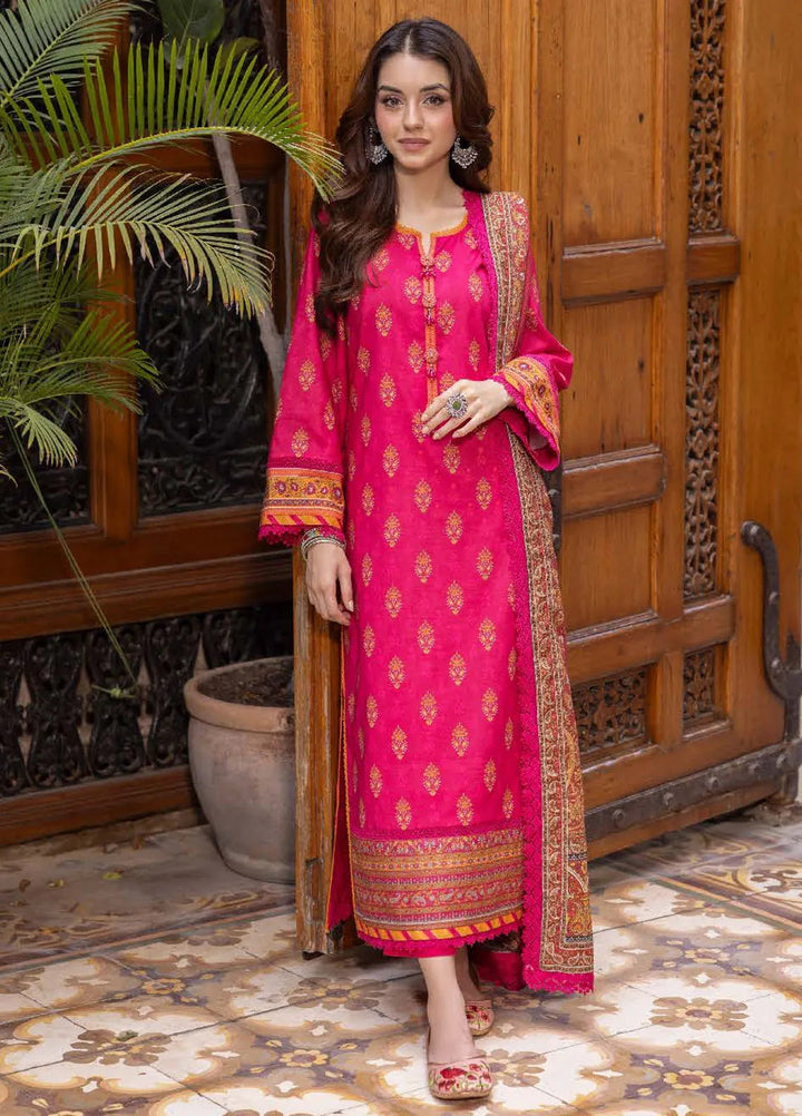 Asim Jofa Printed Lawn Suits Unstitched 3 Piece AJ24BP AJGB-04 - Summer Collection