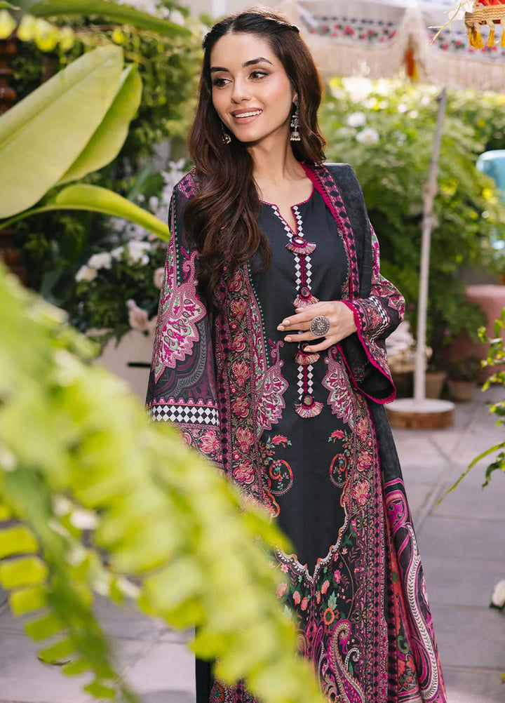 Asim Jofa Printed Lawn Suits Unstitched 3 Piece AJ24BP AJGB-05 - Summer Collection