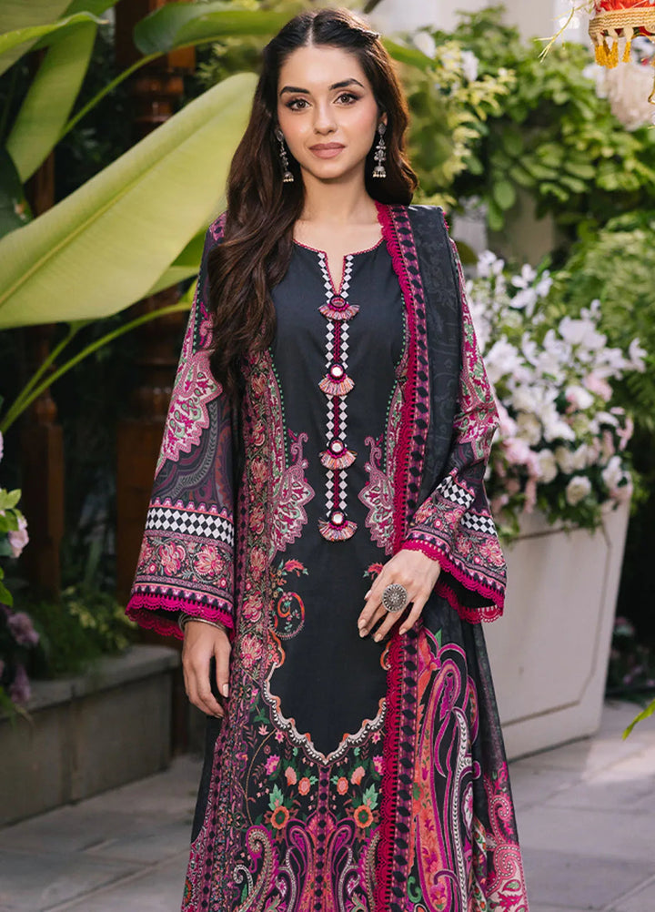 Asim Jofa Printed Lawn Suits Unstitched 3 Piece AJ24BP AJGB-05 - Summer Collection