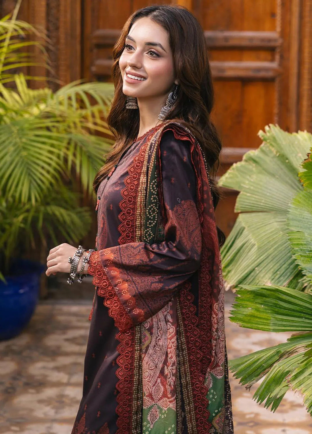 Asim Jofa Printed Lawn Suits Unstitched 3 Piece AJ24BP AJGB-06 - Summer Collection