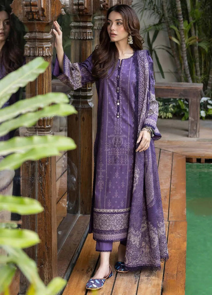 Asim Jofa Printed Lawn Suits Unstitched 3 Piece AJ24BP AJGB-13 - Summer Collection