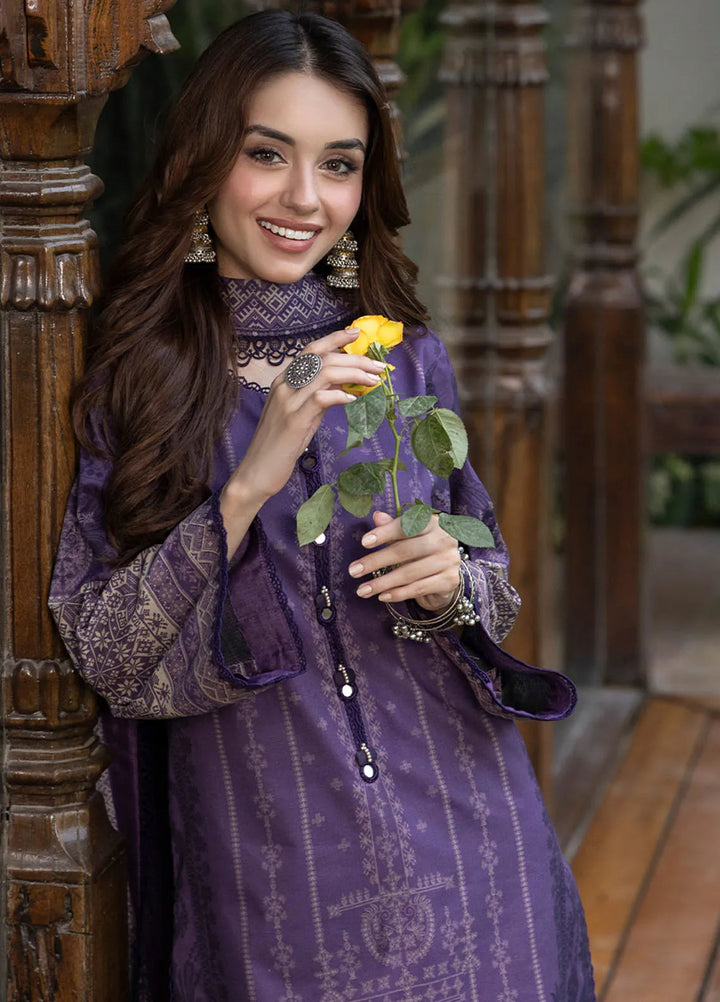 Asim Jofa Printed Lawn Suits Unstitched 3 Piece AJ24BP AJGB-13 - Summer Collection