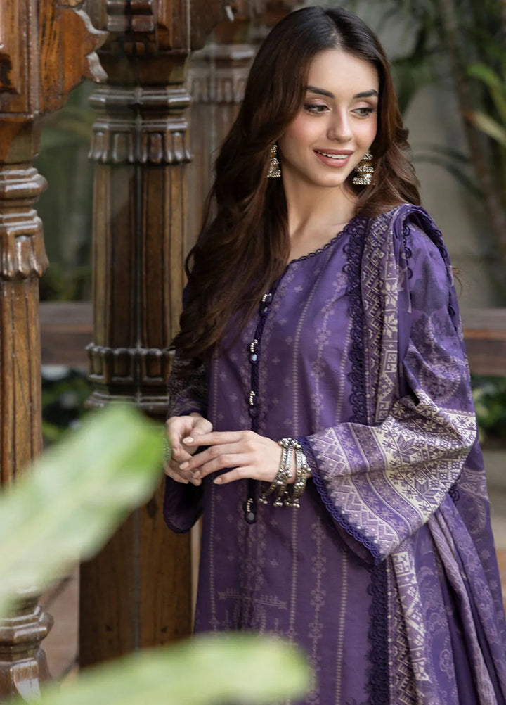 Asim Jofa Printed Lawn Suits Unstitched 3 Piece AJ24BP AJGB-13 - Summer Collection