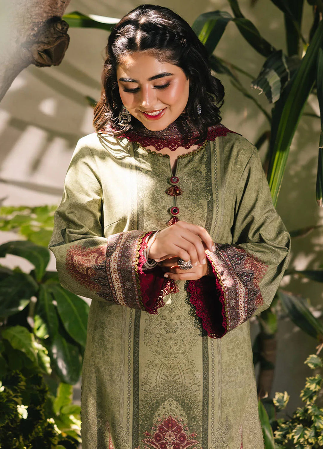 Asim Jofa Printed Lawn Suits Unstitched 3 Piece AJ24BP AJGB-15 - Summer Collection