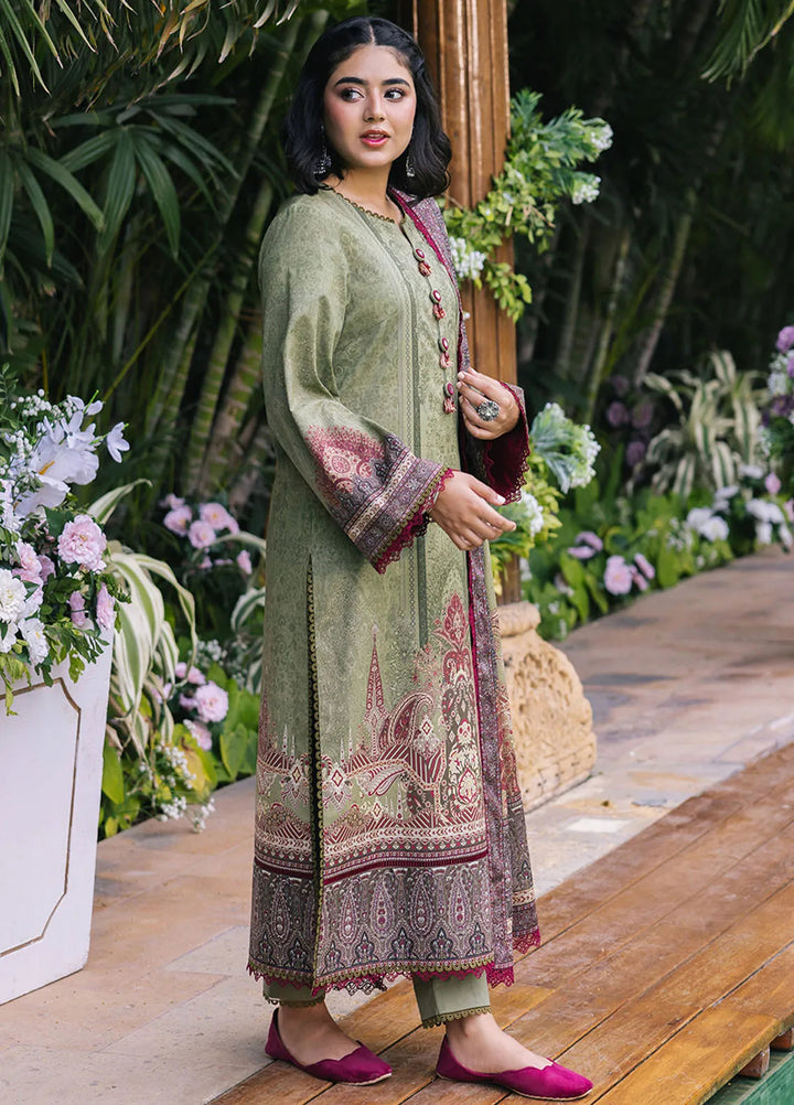 Asim Jofa Printed Lawn Suits Unstitched 3 Piece AJ24BP AJGB-15 - Summer Collection