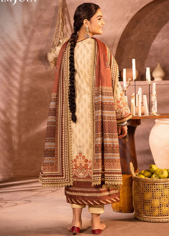 Asim Jofa Printed Lawn Suits Unstitched 3 Piece AJ24P AJUB-04 - Summer Collection