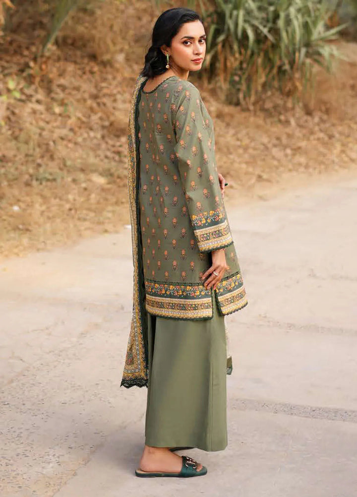 Asim Jofa Printed Lawn Suits Unstitched 3 Piece AJ25P2 AJUUB-15 - Summer Collection