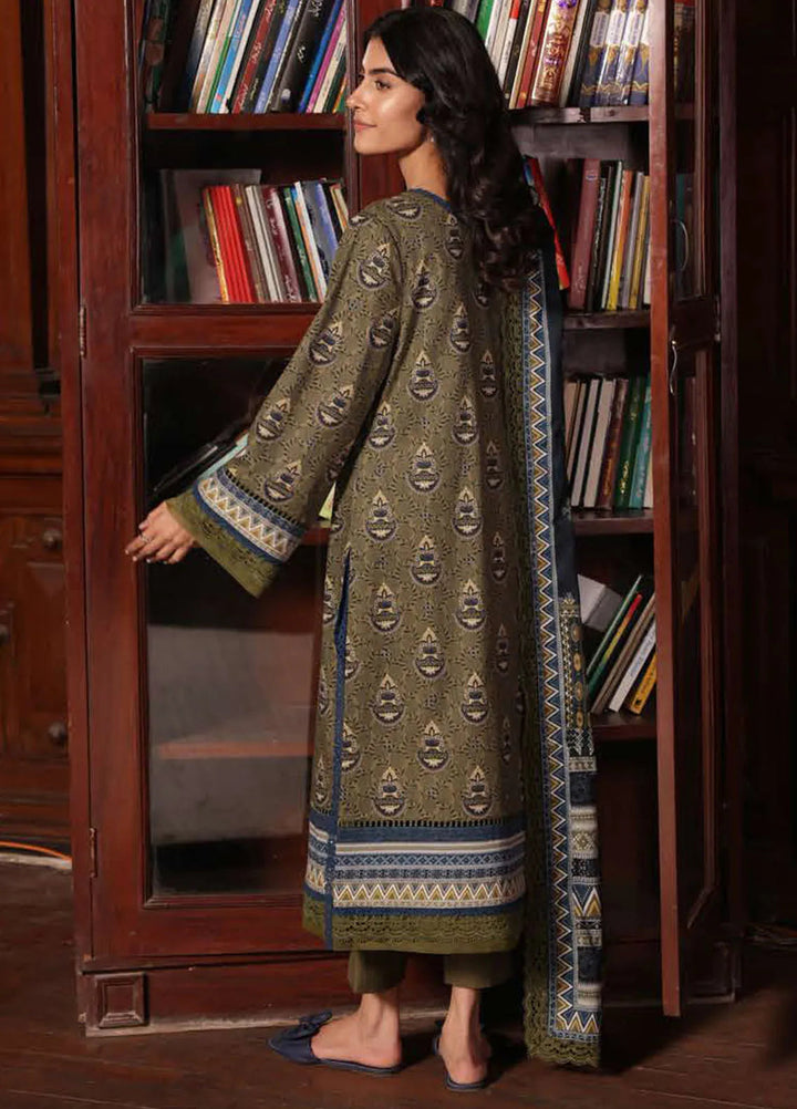 Asim Jofa Printed Lawn Suits Unstitched 3 Piece AJ25P3 AJUBJ-37 - Summer Collection