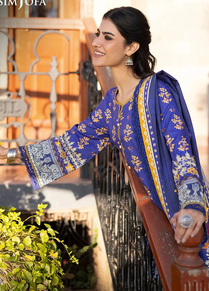 Asim Jofa Printed Viscose Suits Unstitched 3 Piece AJ24UW AJUW-68 - Winter Collection