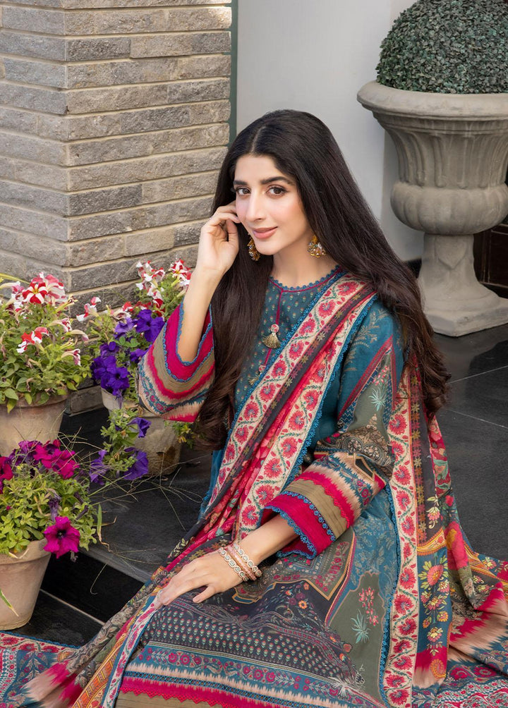 Asim Jofa Printed Lawn Suits Unstitched 2 Piece AJ23P AJS-03 - Summer Collection